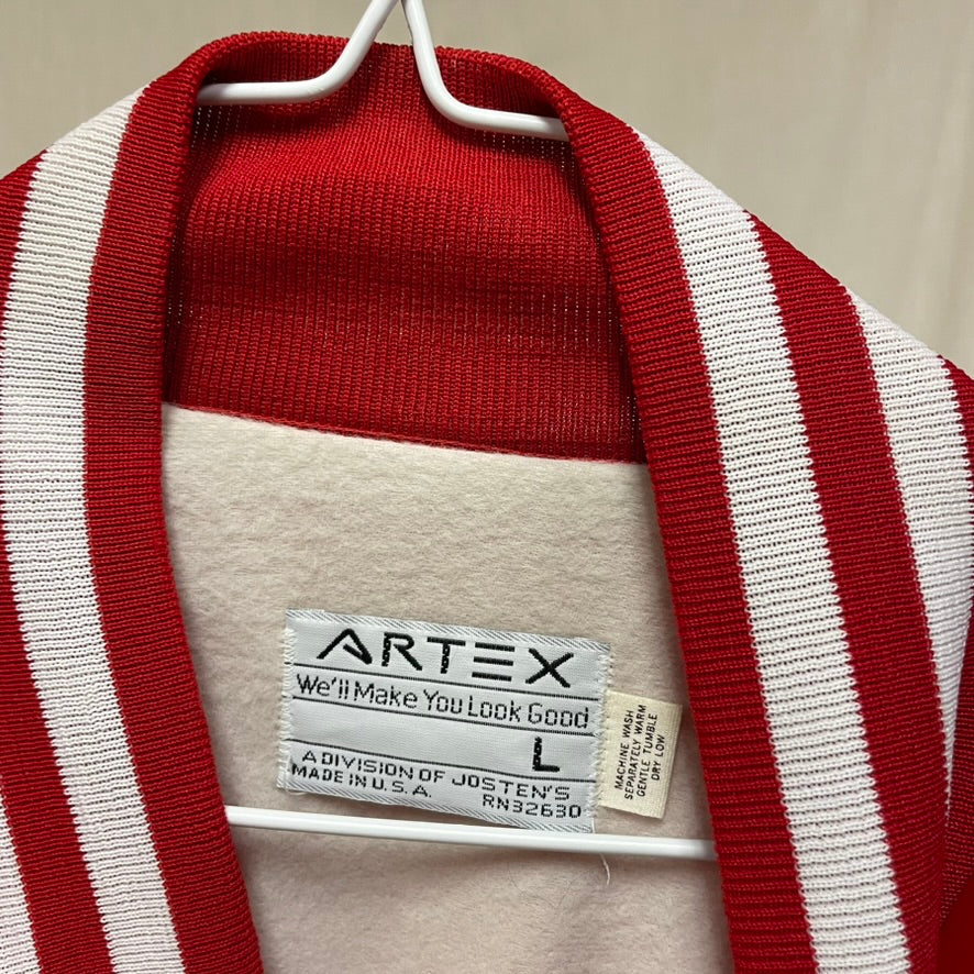 Vintage Coors Banquet Beer Satin Bomber Jacket