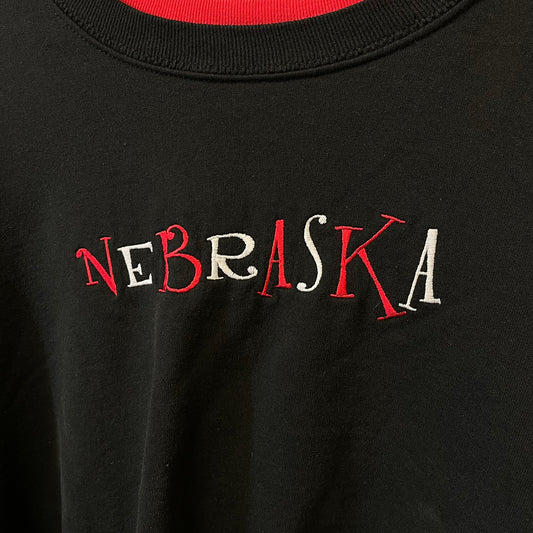 Vintage Nebraska Huskers Crewneck XXL