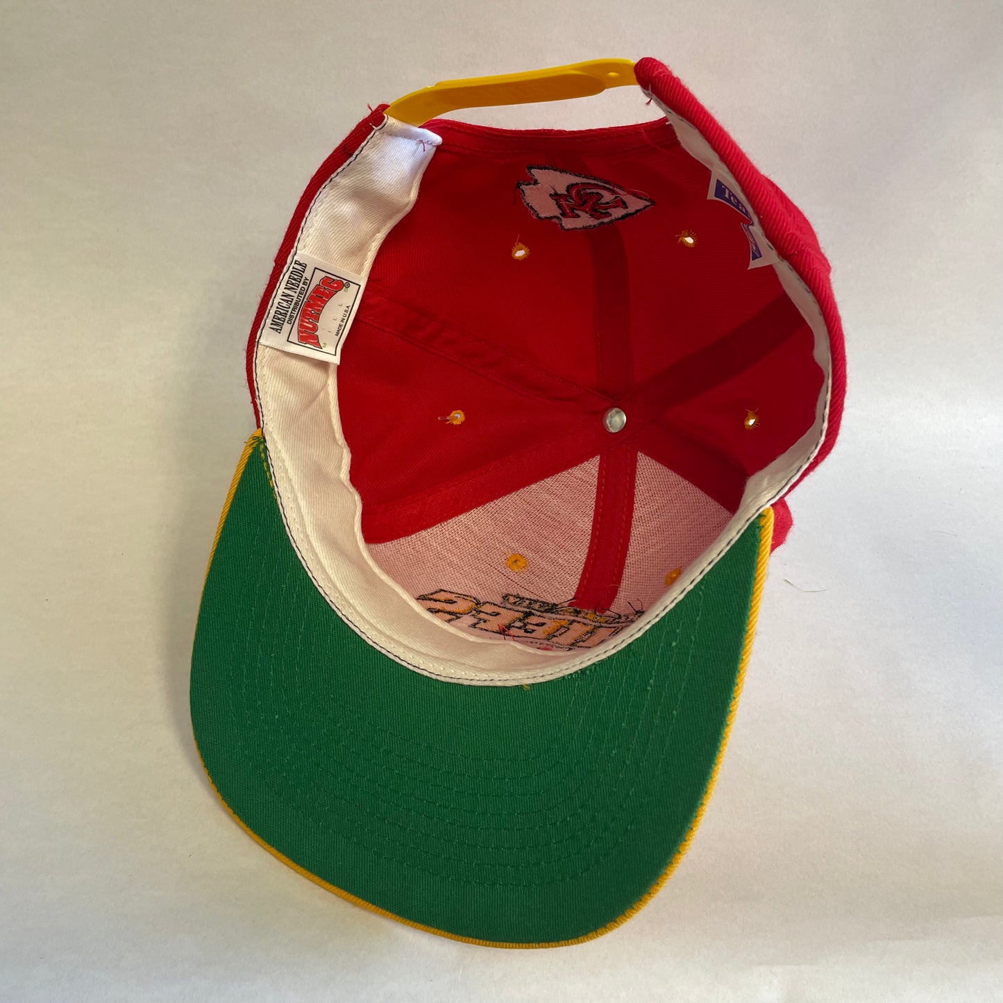 Vintage Kansas City Chiefs Snapback Hat NWT