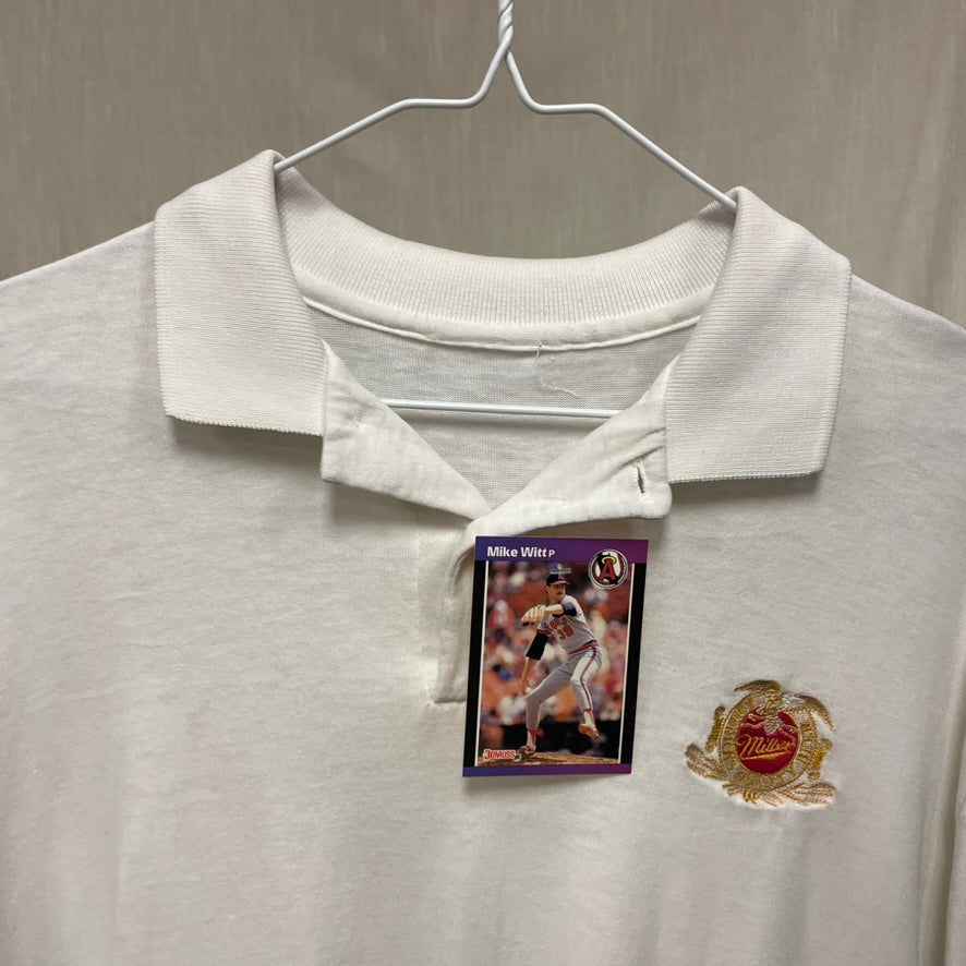 Vintage Miller Beer Polo L