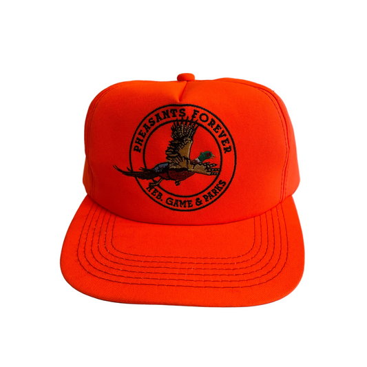Vintage Pheasants Forever Nebraska Game and Parks Snapback Hat