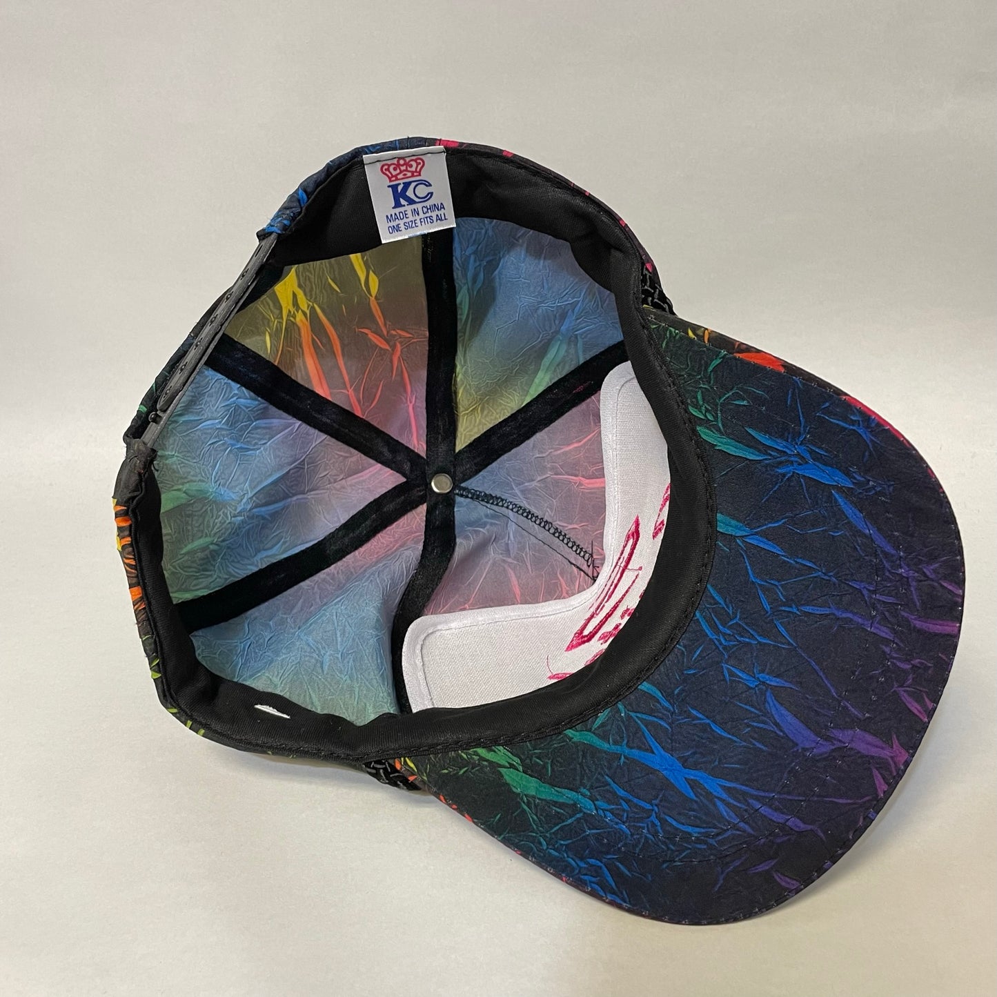Vintage Capitol Neon Rainbow Snapback