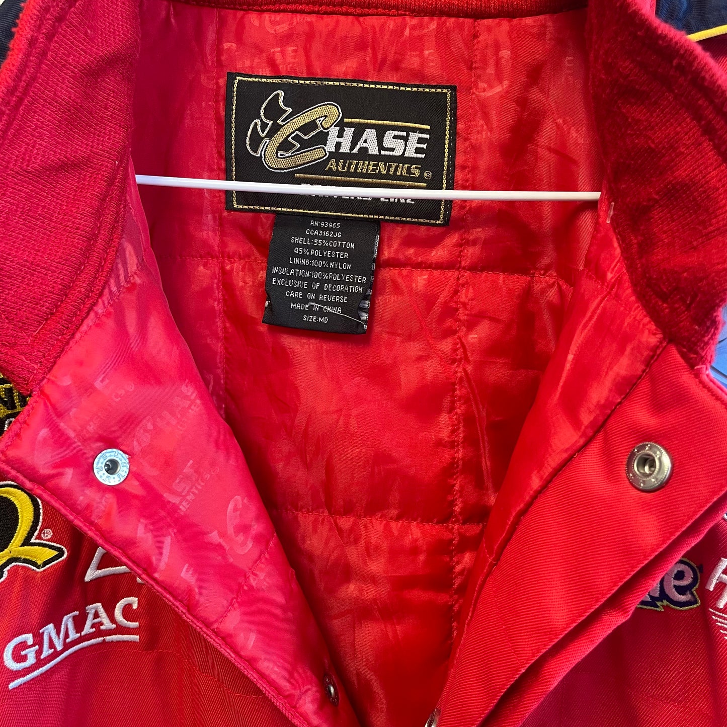 Vintage Y2K NASCAR Jeff Gordon Dupont Jacket M