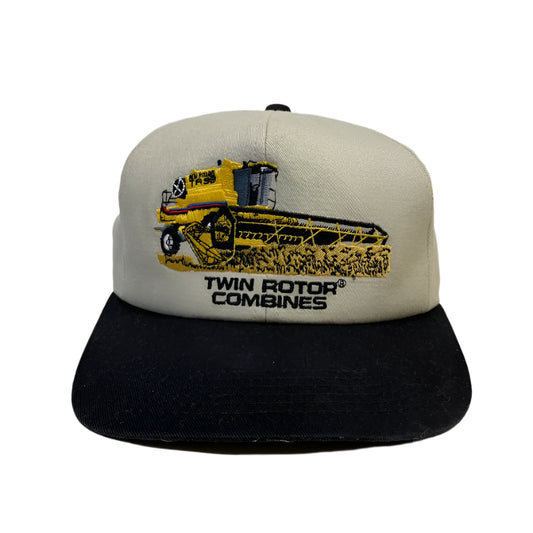 Vintage Twin Rotors Combines New Holland Snapback