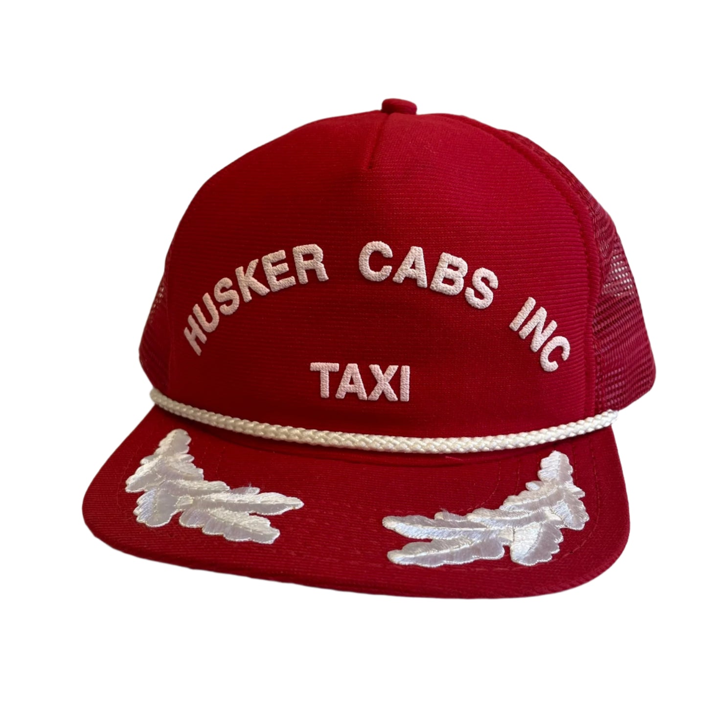 Vintage Husker Cabs Taxi Snapback Trucker Hat