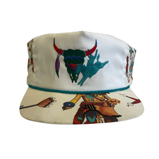Vintage Bob Massey Southwestern Strapback Hat