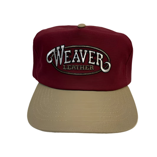 Vintage Weaver Leather Strapback
