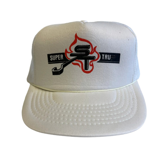 Vintage Super Tru Brand Meats Snapback Trucker Hat