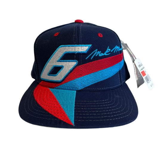 Vintage Mark Martin NASCAR Snapback Hat NWT