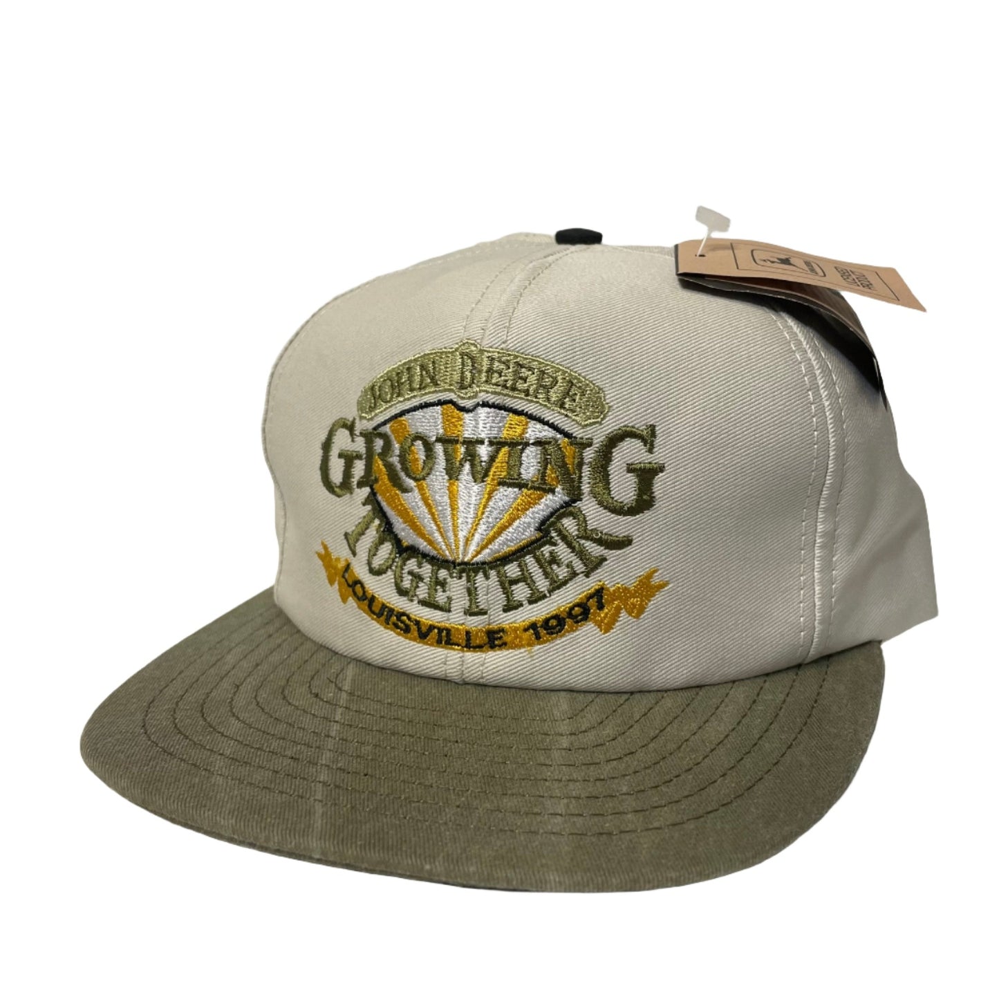 Vintage John Deere Growing Together Louisville Snapback