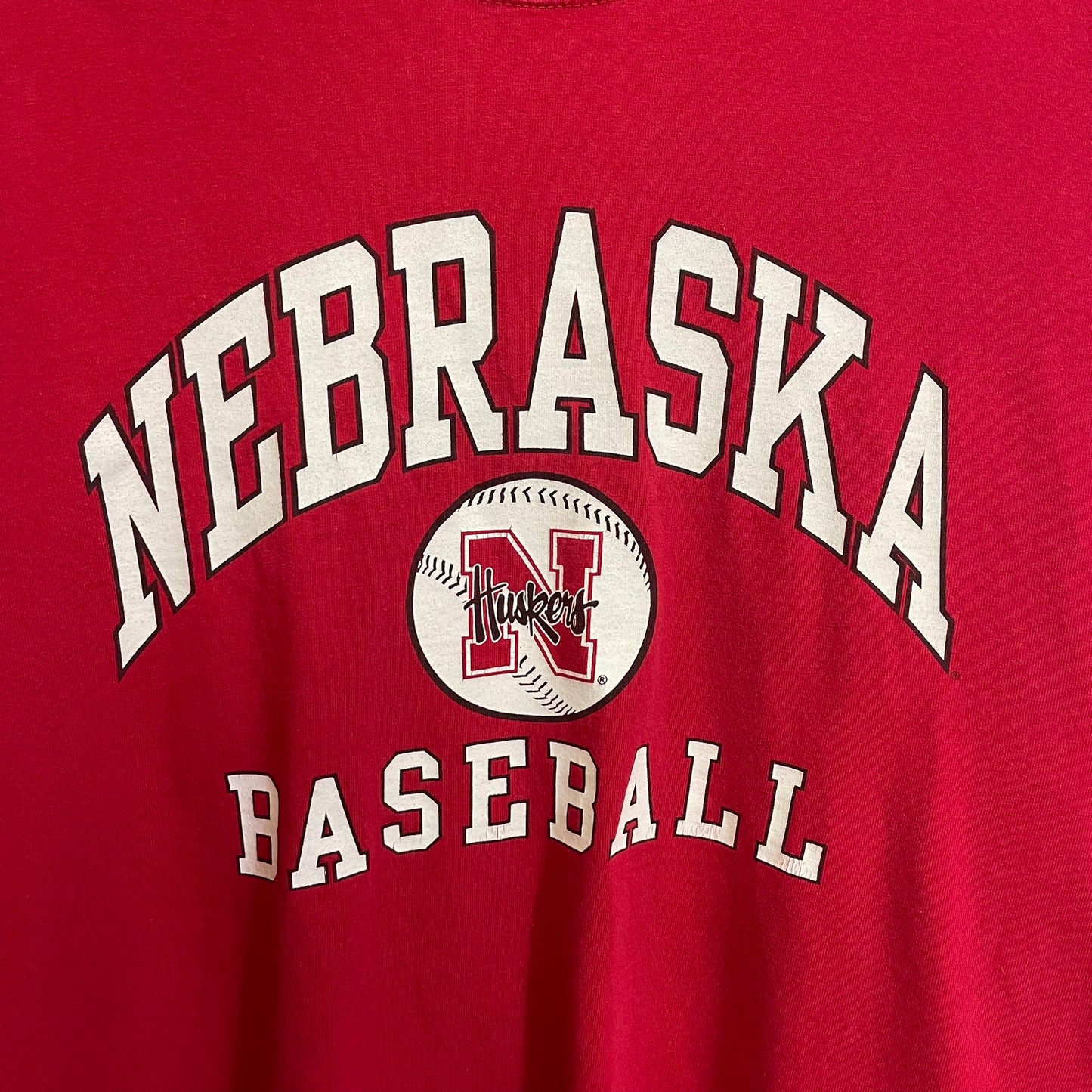 VIntage Nebraska Baseball Huskers Shirt XL