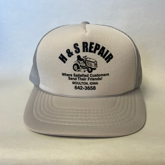 Vintgage H&S Repair Moulton Iowa Snapback Trucker Hat