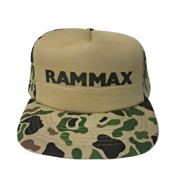 Vintage Rammax Camo Snapback