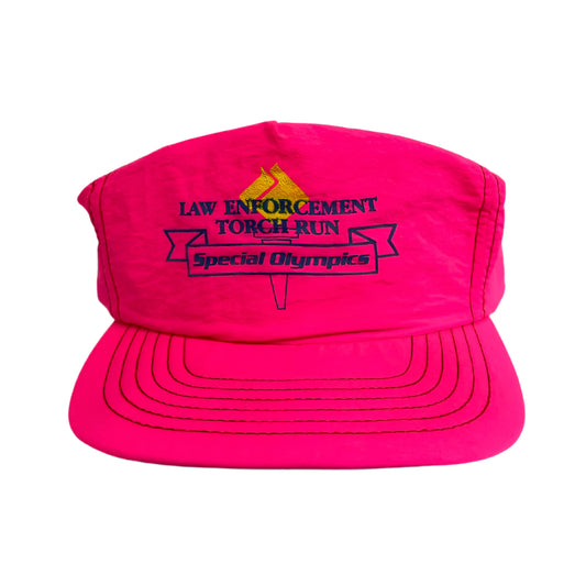 Vintage Special Olympics Torch Run Snapback Hat