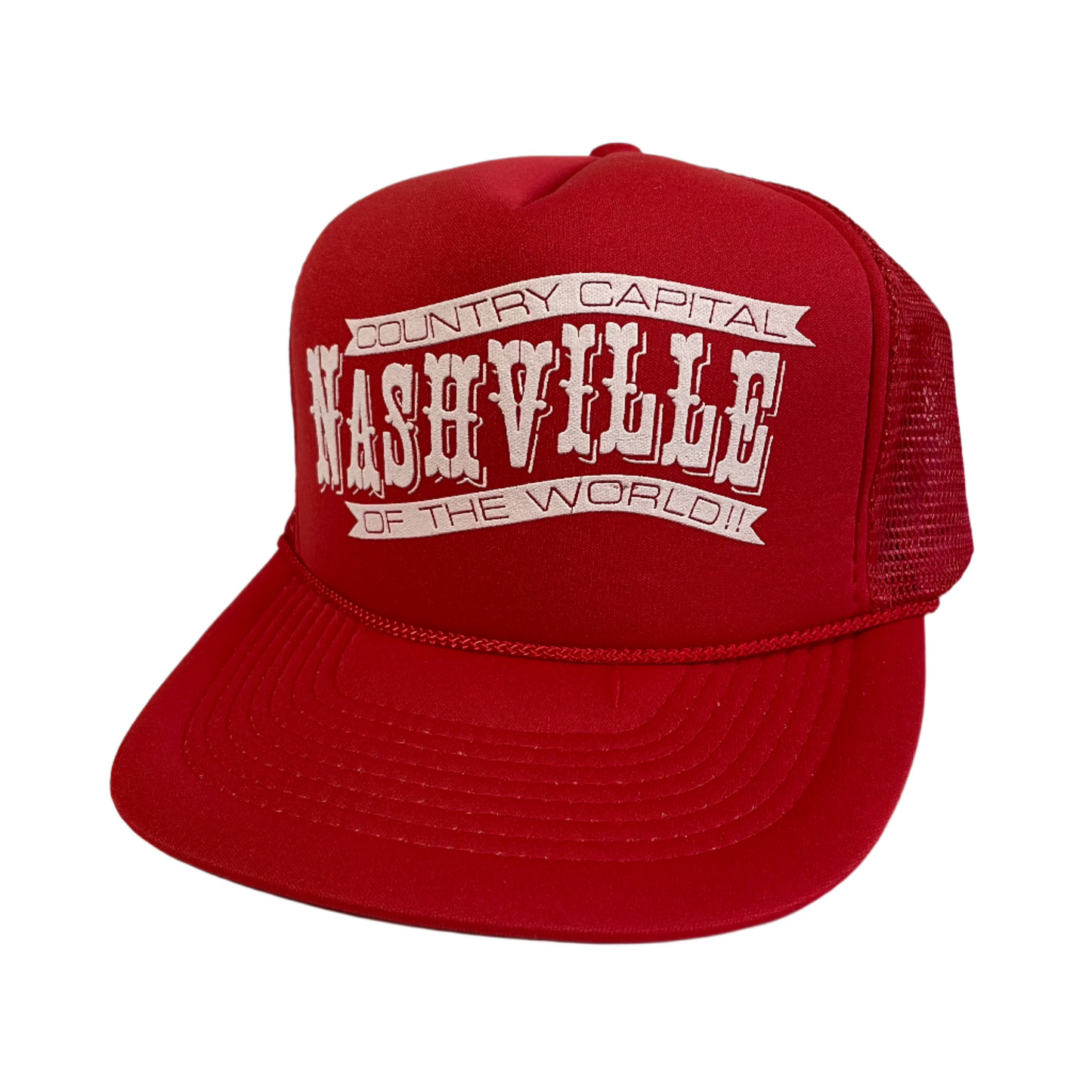 Vintage Nashville Tennessee Destination Snapback Hat