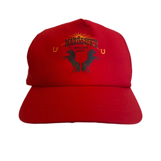 Vintage Maverick's Cripple Creek Colorado Snapback hat