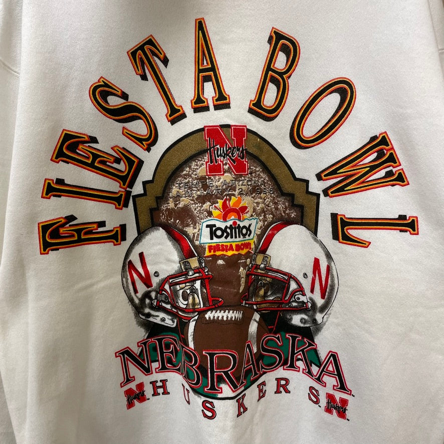 Vintage NEW Nebraska Huskers Tostitos Fiesta Bowl Crewneck L