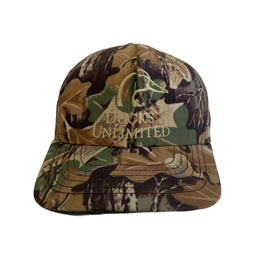 Vintage Ducks Unlimited Camo Snapback