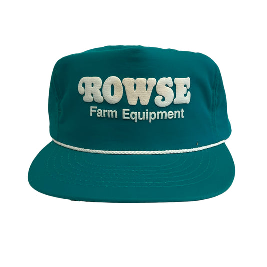 Vintage Rowse Farm Equipment Snapback Hat