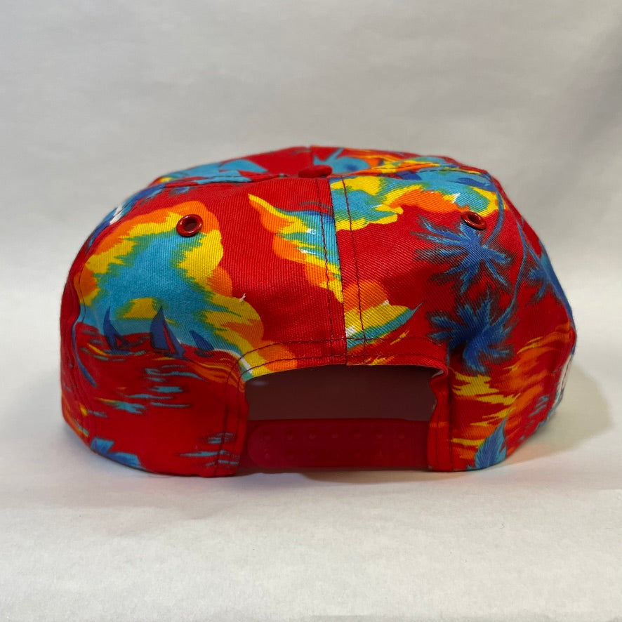 Vintage CAT Equipment Diesel Power Floral Snapback