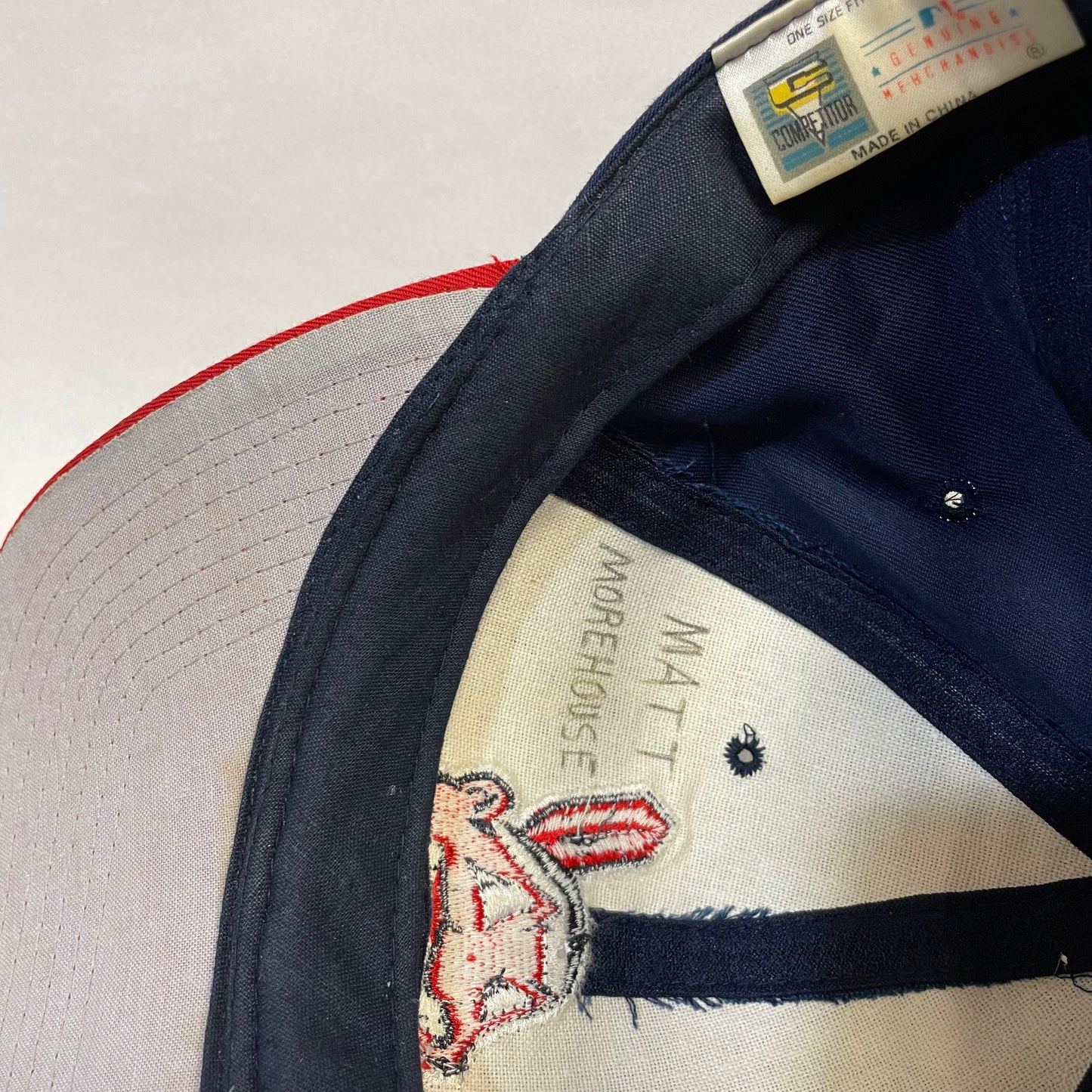 Vintage Cleveland Indians (Guardians) Snapback Hat