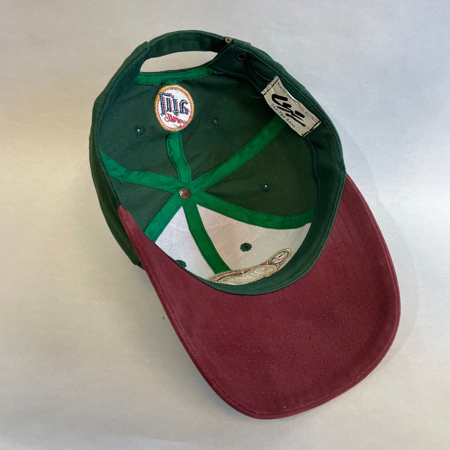 Vintage Miller Park Milwaukee Wisconsin Beer Strapback Hat