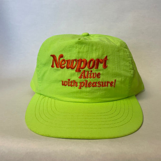 Vintage Newport Cigarettes 'Alive with pleasure' Snapback Hat