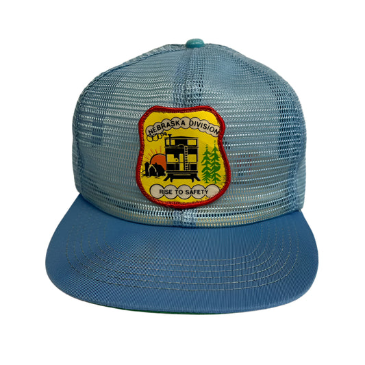 Vintage Nebraska Division Railroad Snapback Hat