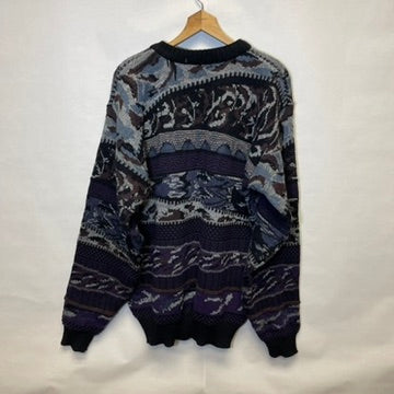 Vintage Megalos Coogi Style Sweater L