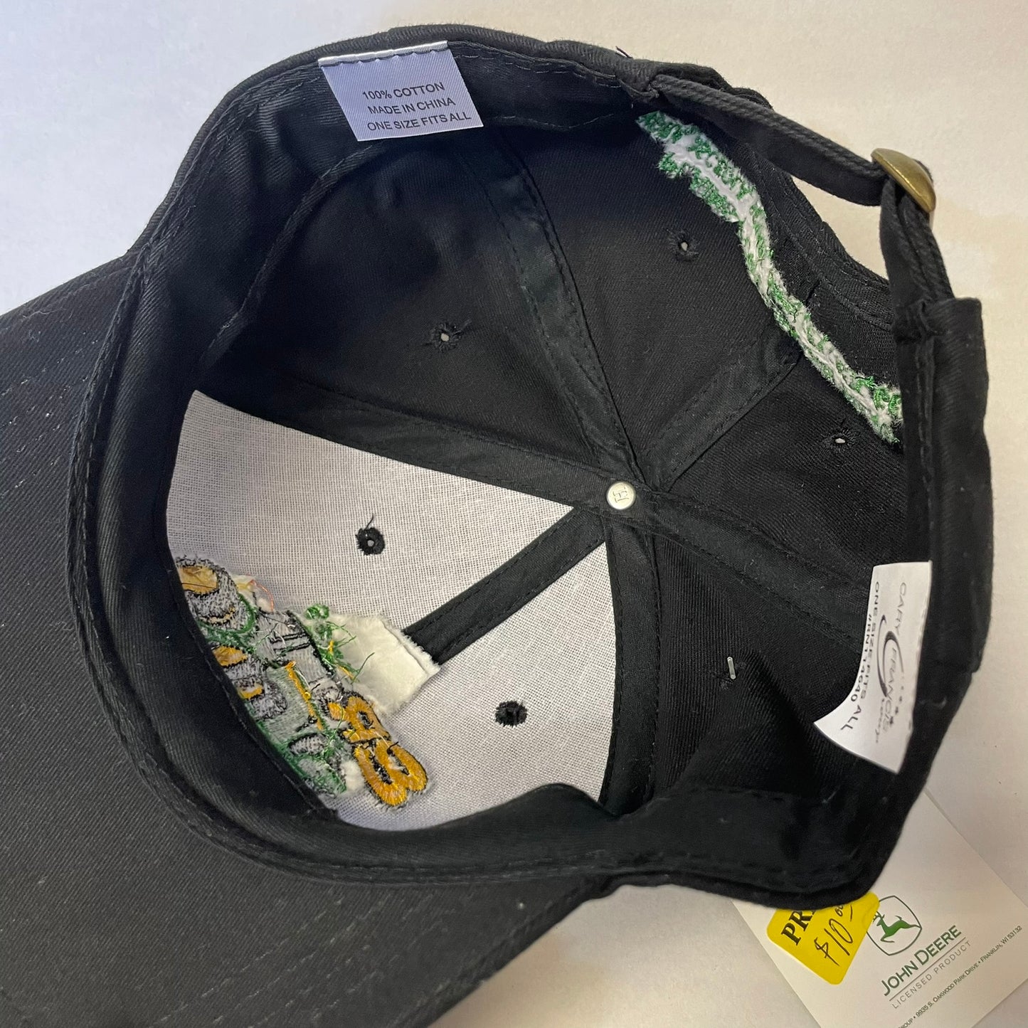 Vintage John Deere Strapback hat