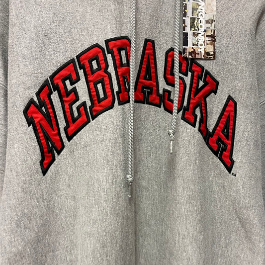 Vintage Nebraska Huskers Hoodie XL