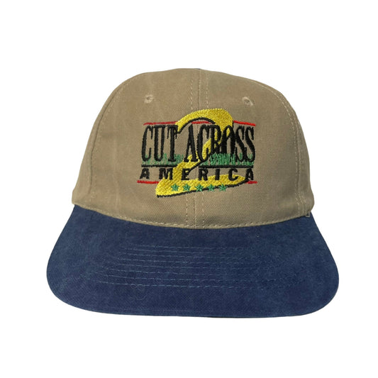 Vintage Cut Across America John Deere Strapback Hat