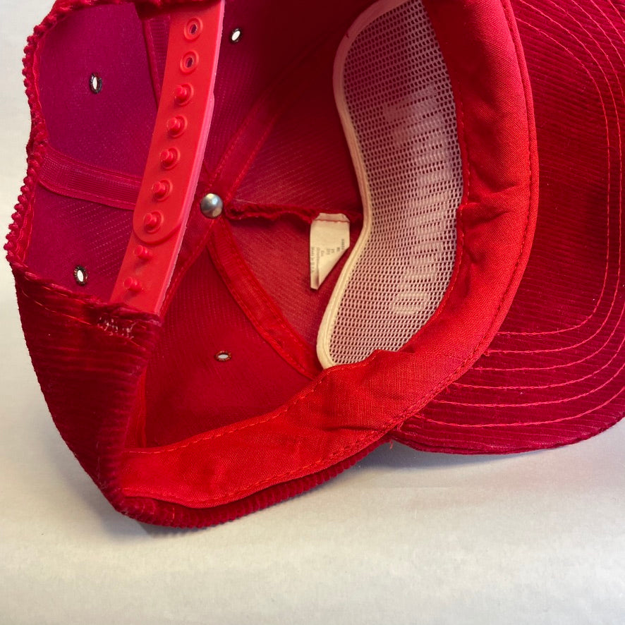 Vintage Marlboro Corduroy Snapback Hat