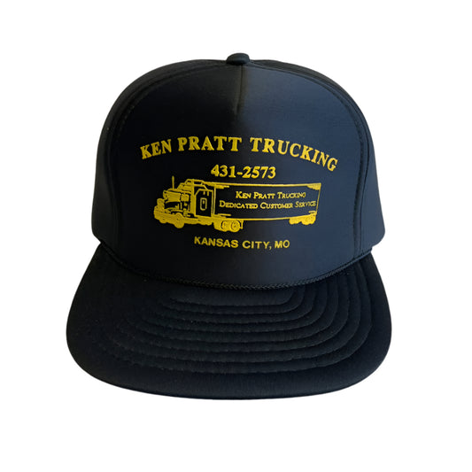 Vintage Ken Pratt Trucking Kansas City, MO Snapback Hat