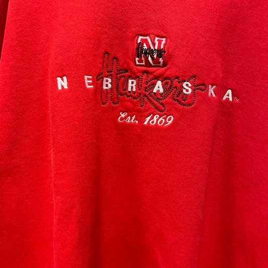 Vintage Nebraska Huskers Crewneck XXL