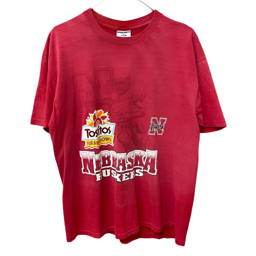 Vintage Nebraska Huskers Tostitos Fiesta Bowl Shirt L