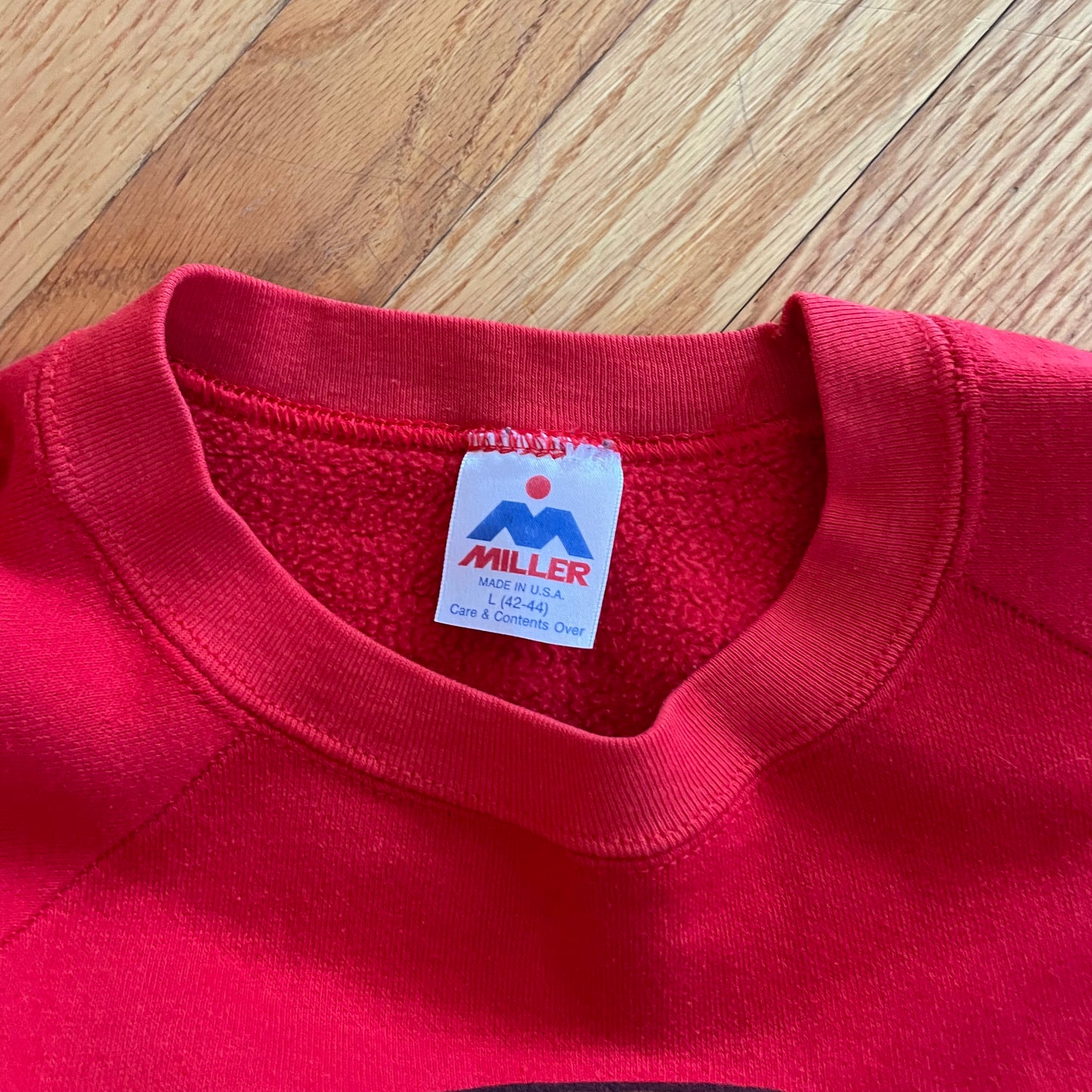 Vintage Nebraska Huskers Basketball Crewneck L
