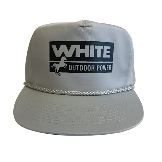 Vintage White Outdoor Power Snapback Hat