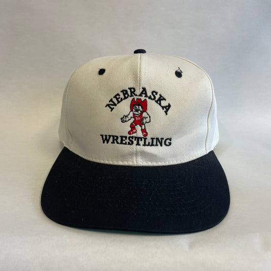 Vintage Nebraska Huskers Wrestling 1995 BIG 8 Champions Snapback Hat