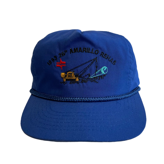 Vintage 1993 Amarillo Rehab Snapback Hat