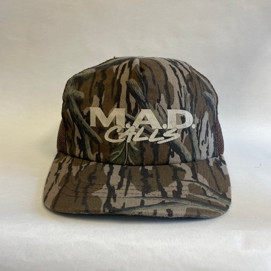 Vintage MAD Calls Camo Snapback Trucker Hat