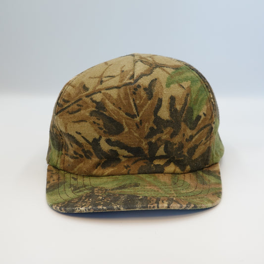 Vintage Camo Snapback Hat
