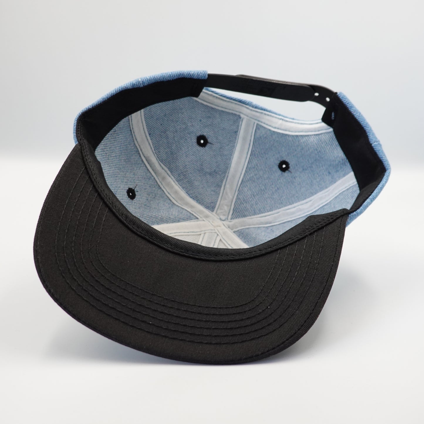 Vintage Hertz Equipment Rental Denim Snapback Hat