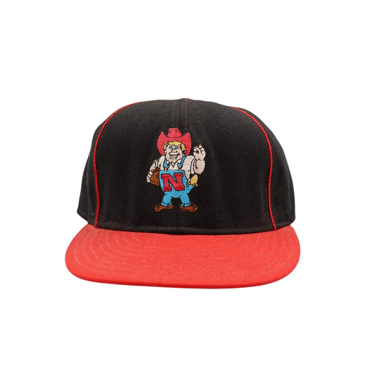 Vintage Nebraska Huskers Herbie Snapback Hat