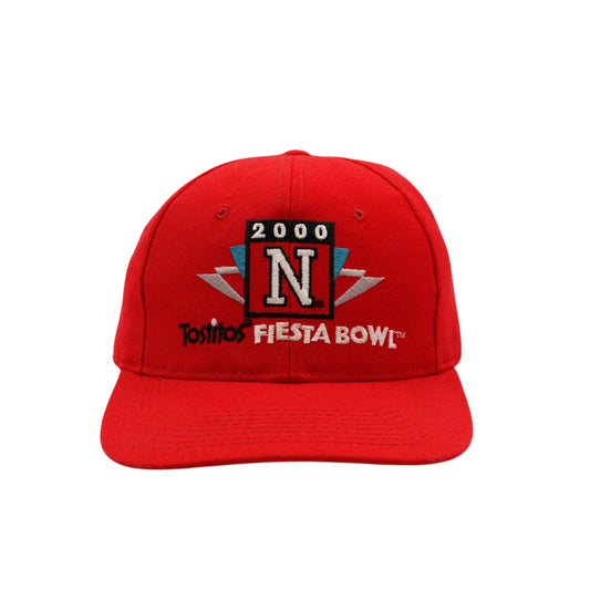Vintage Nebraska Huskers 2000 Tostitos Fiesta Bowl Snapback Hat