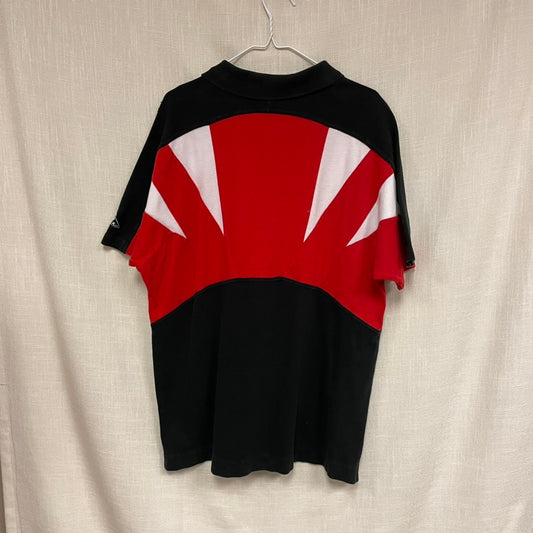 Vintage Nebraska Huskers Sharktooth APEX ONE Polo Shirt L