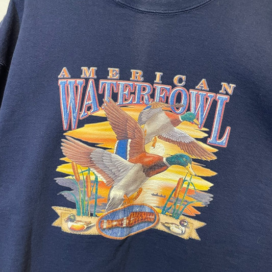 Vintage American Waterfowl Duck Crewneck XXL