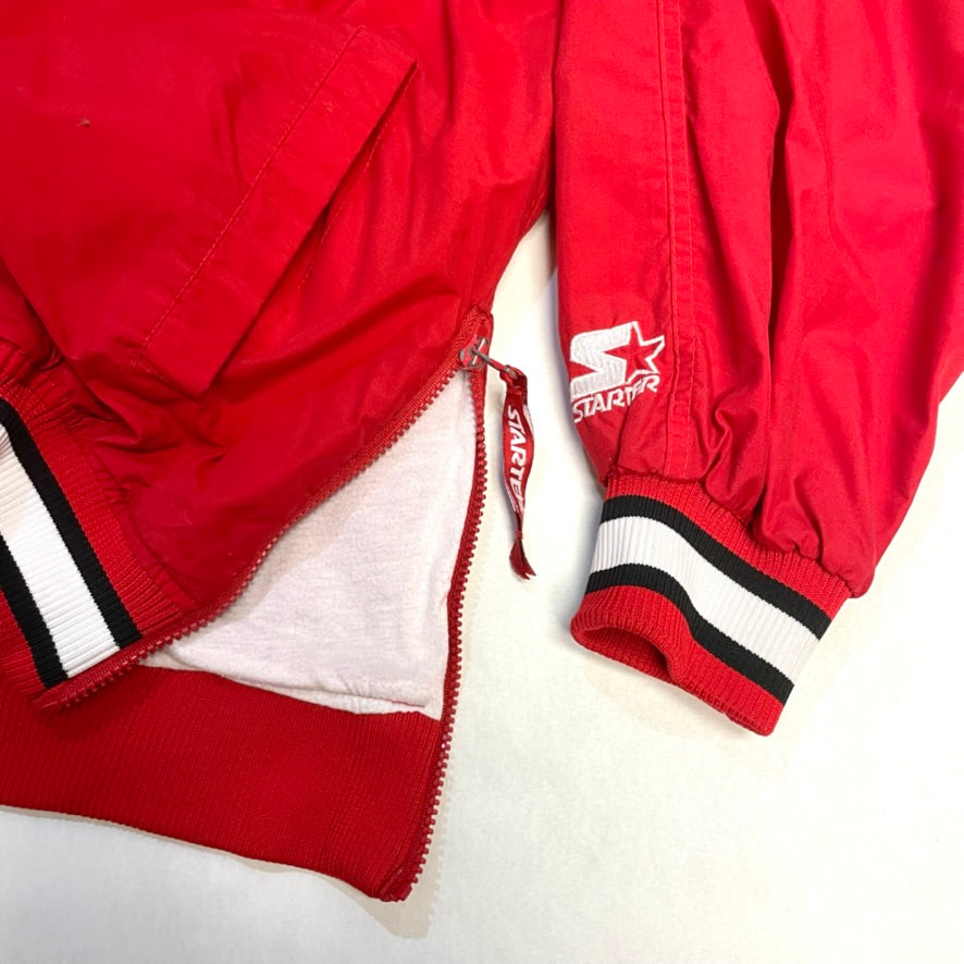 Vintage Nebraska Huskers Starter Windbreaker w/ Back Hit XL