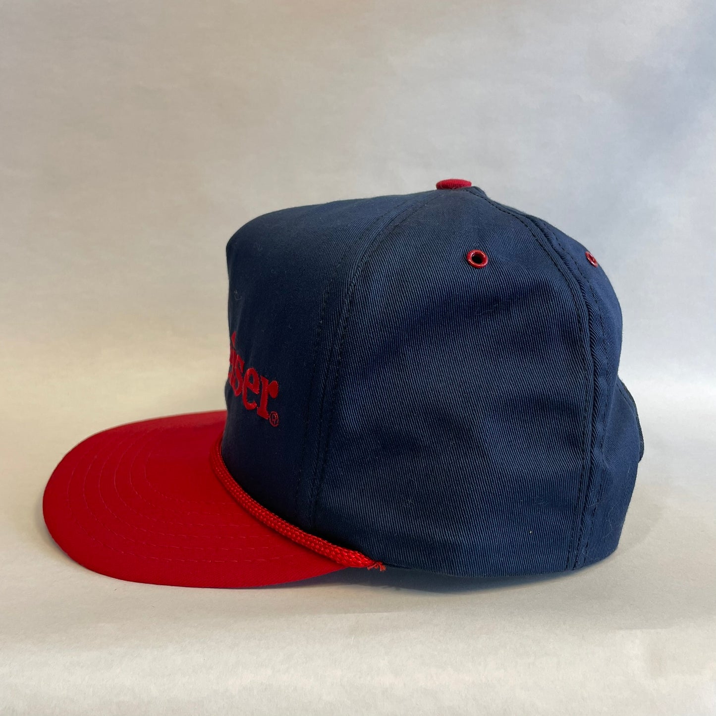 Vintage Budweiser Beer Snapback Hat