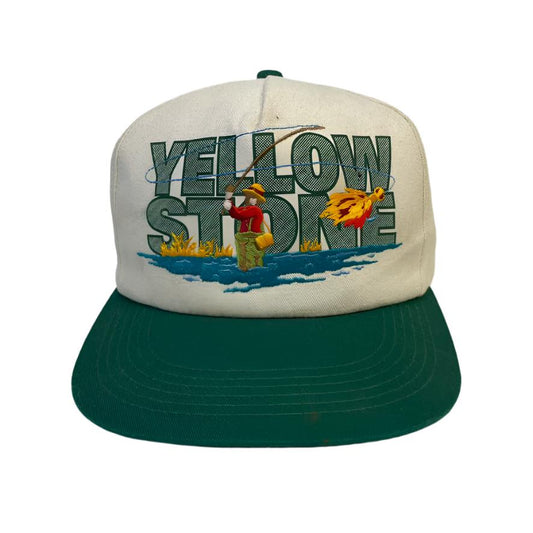 Vintage Yellowstone Fly Fishing Snapback